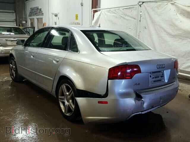 2007 AUDI A4 - VIN: WAUDF78E37A133894 - Фото 3