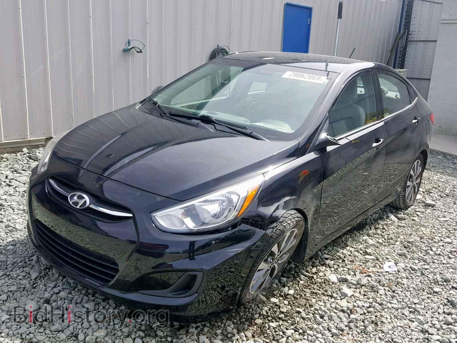 2017 HYUNDAI ACCENT - VIN: KMHCT4AE2HU373675 - Фото 2