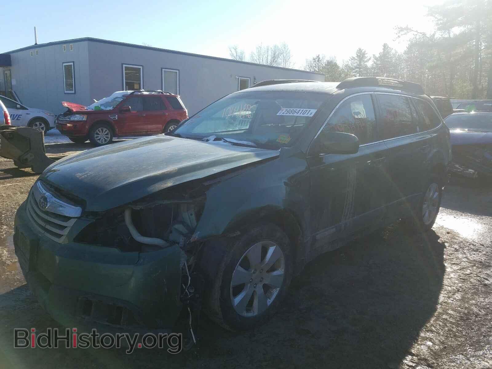 2011 SUBARU OUTBACK - VIN: 4S4BRBCC2B3435311 - Фото 2