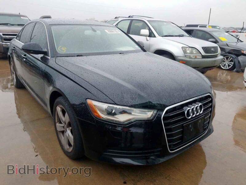 2012 Audi A6 A6 Premium (VIN WAUDFAFC2CN145620) — photo 1 of 10, Copart, damage: side