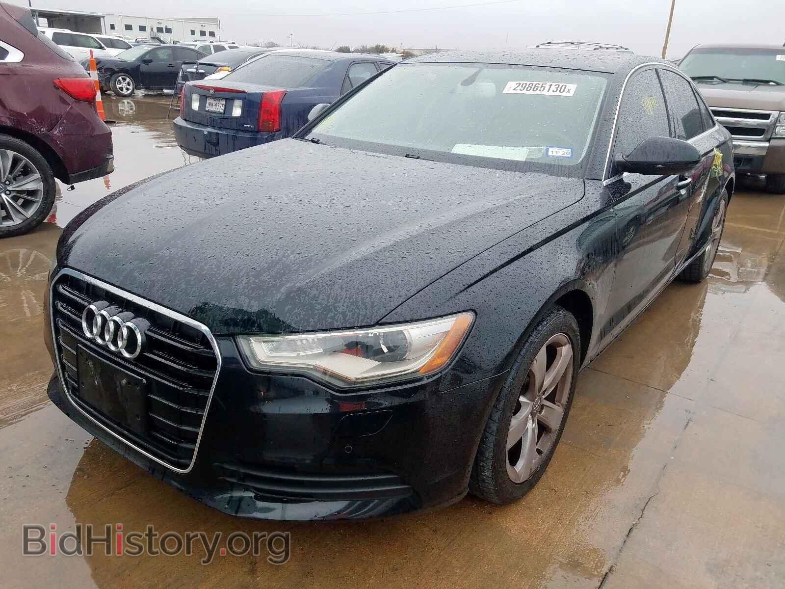 2012 AUDI A6 - VIN: WAUDFAFC2CN145620 - Фото 2