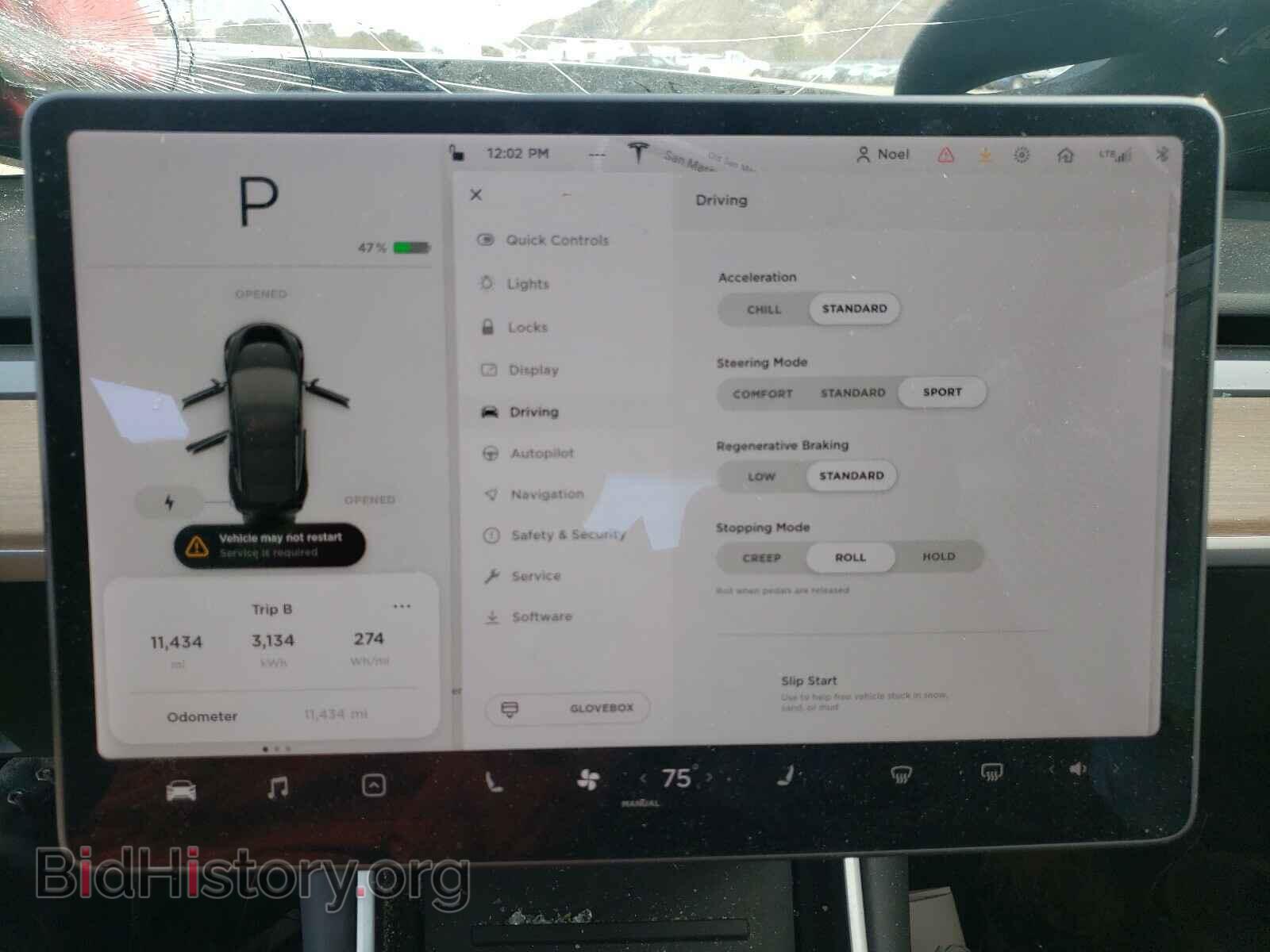 2018 TESLA MODEL 3 - VIN: 5YJ3E1EA9JF057807 - Фото 9