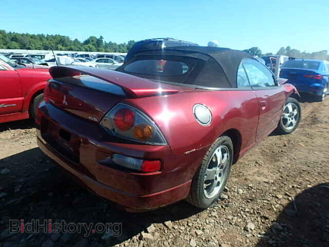 2004 MITSUBISHI ECLIPSE - VIN: 4A3AE45G34E068107 - Фото 4