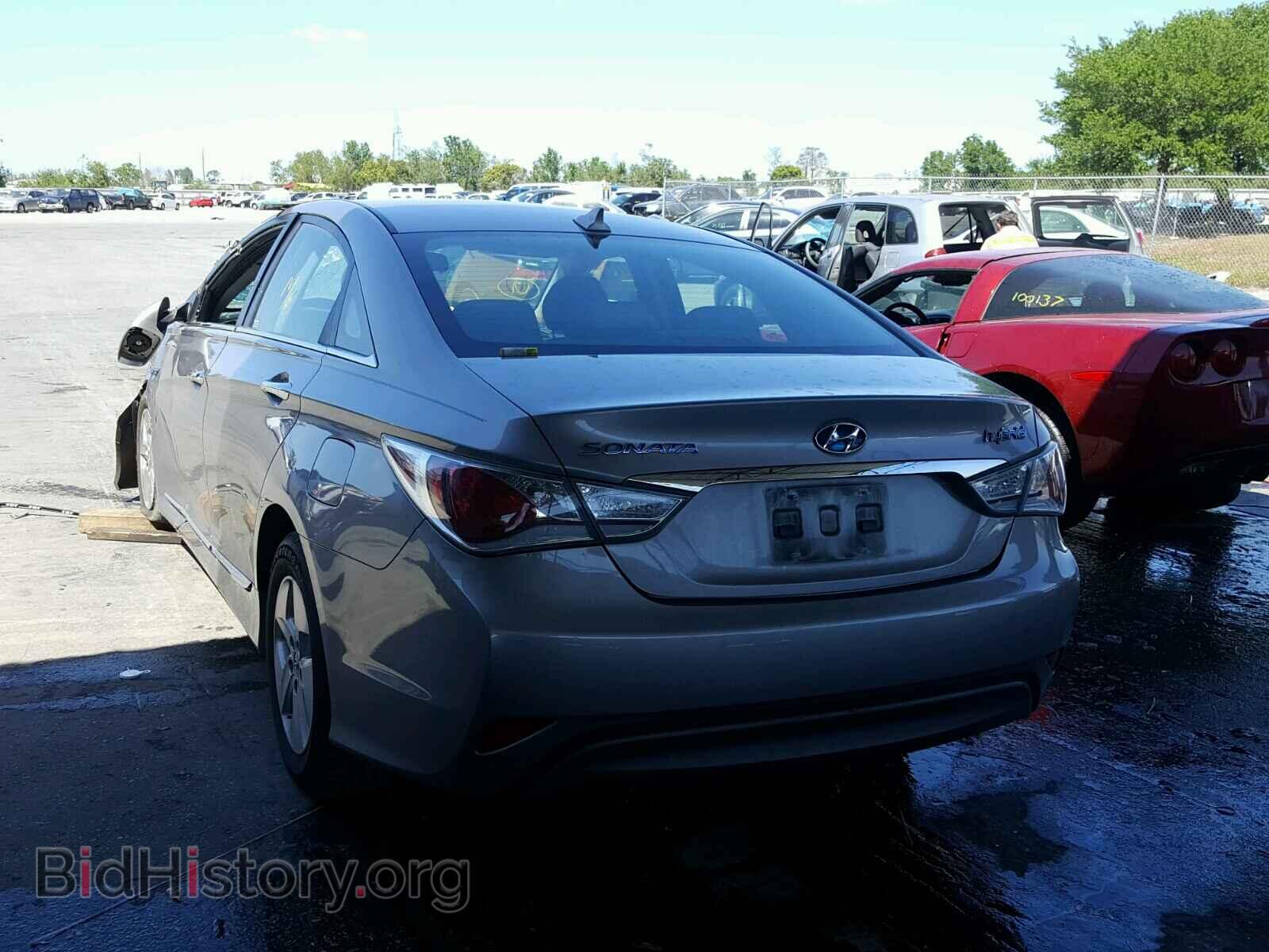 2012 HYUNDAI SONATA - VIN: KMHEC4A42CA027443 - Фото 3