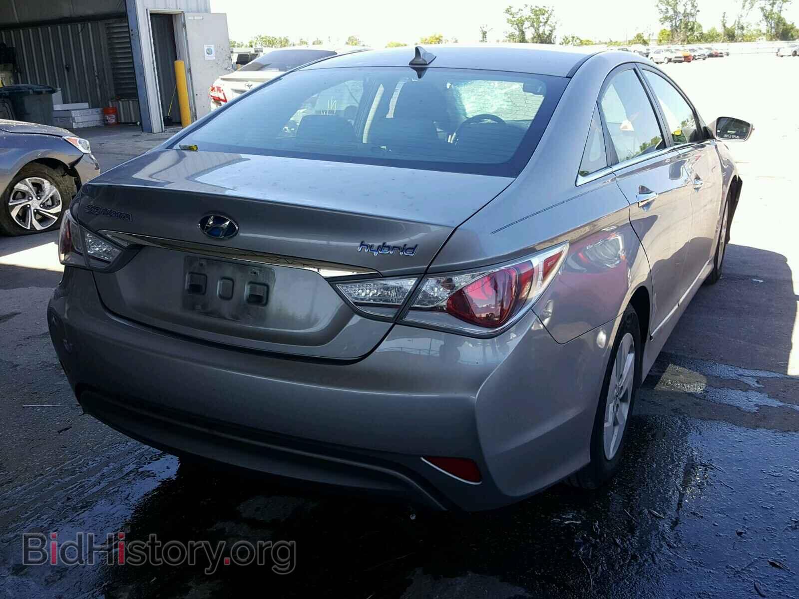 2012 HYUNDAI SONATA - VIN: KMHEC4A42CA027443 - Фото 4