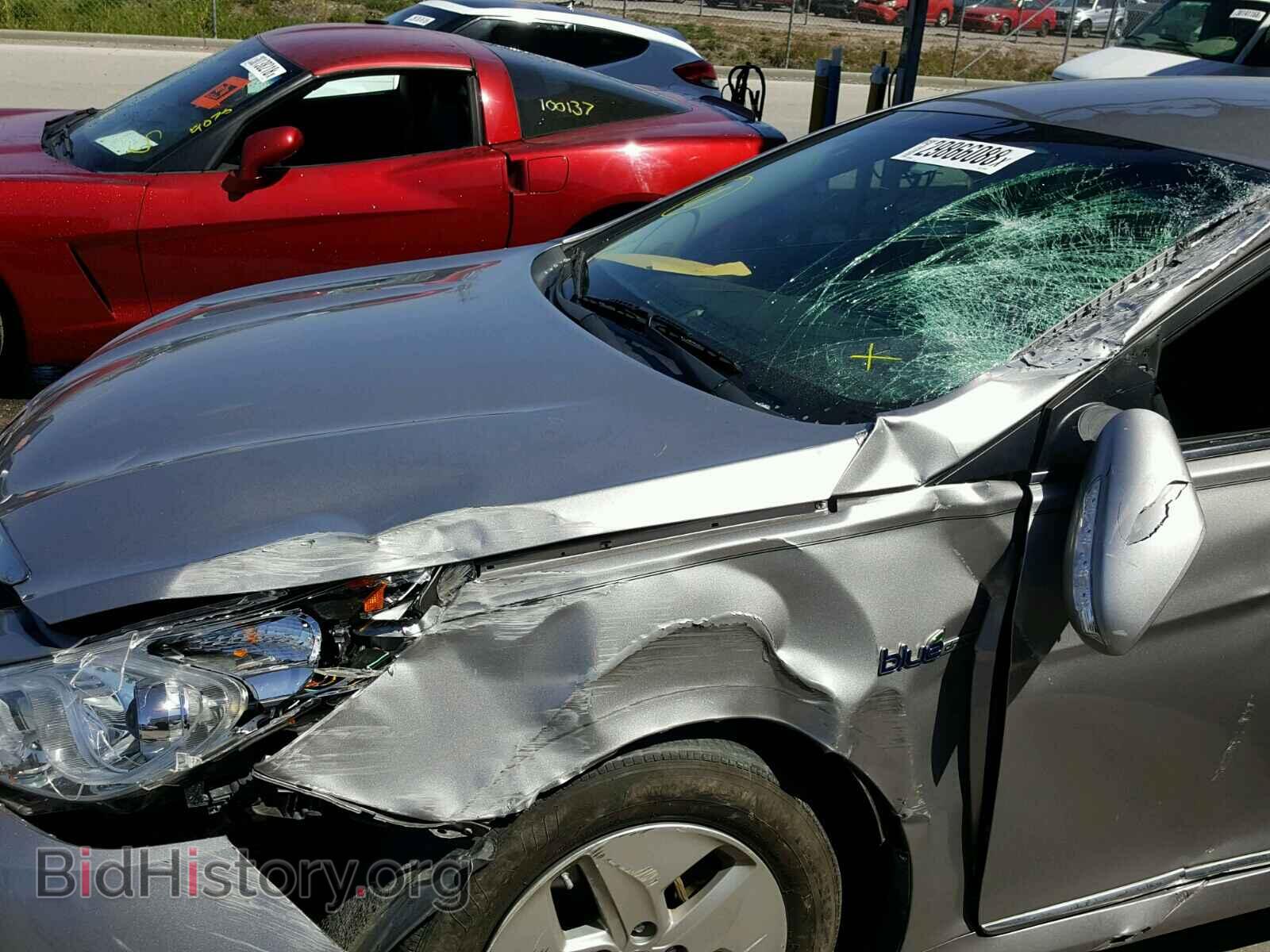 2012 HYUNDAI SONATA - VIN: KMHEC4A42CA027443 - Фото 9