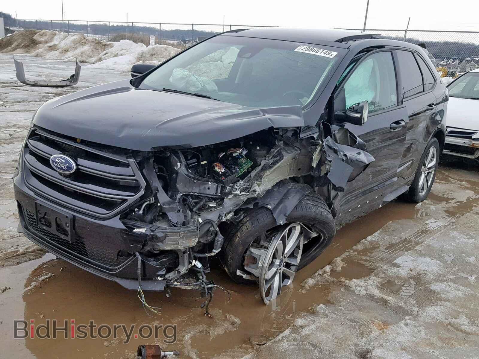 2015 FORD EDGE - VIN: 2FMTK4APXFBB54874 - Фото 2