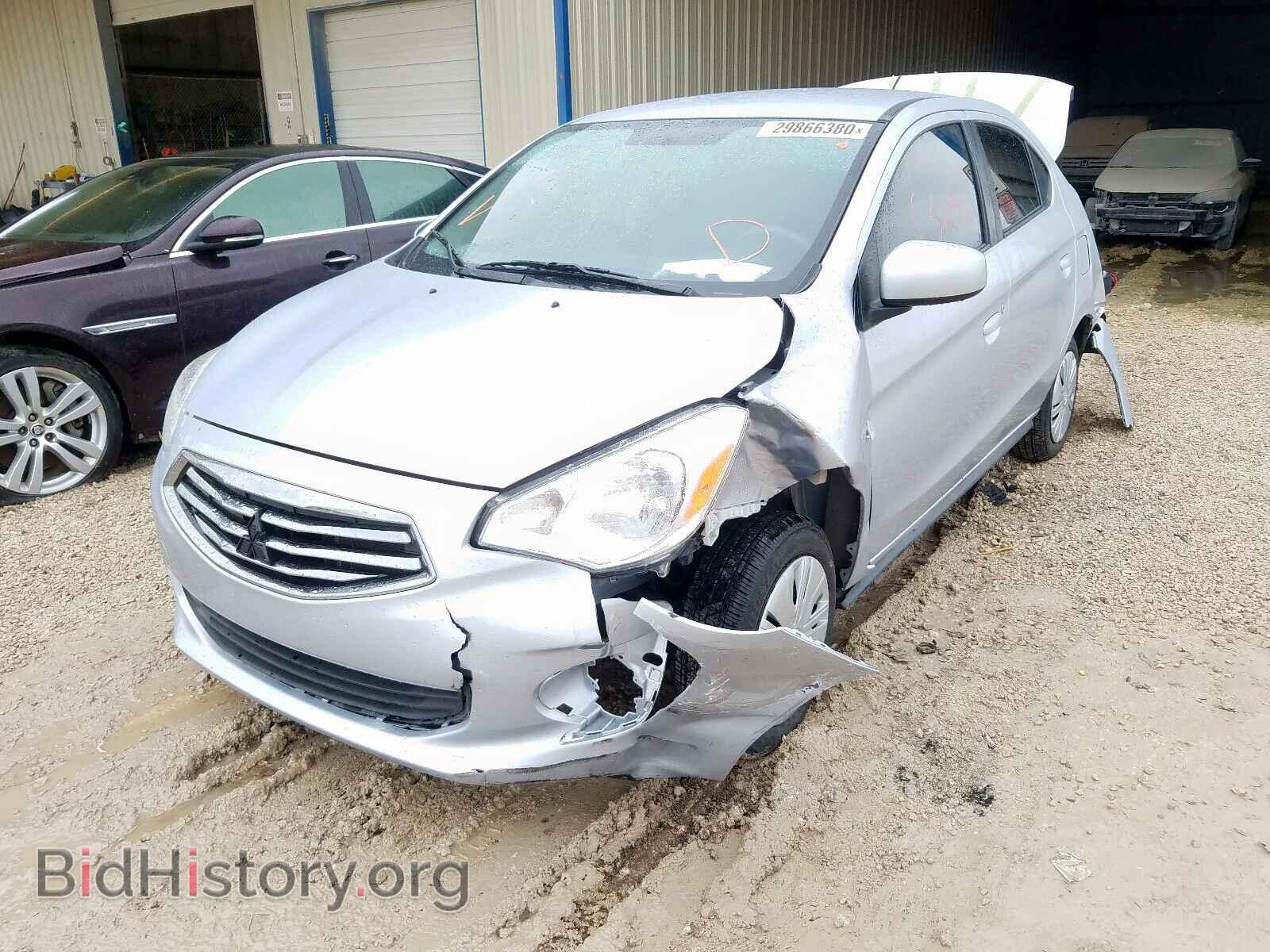 2019 MITSUBISHI MIRAGE - VIN: ML32F3FJ9KHF10995 - Фото 2