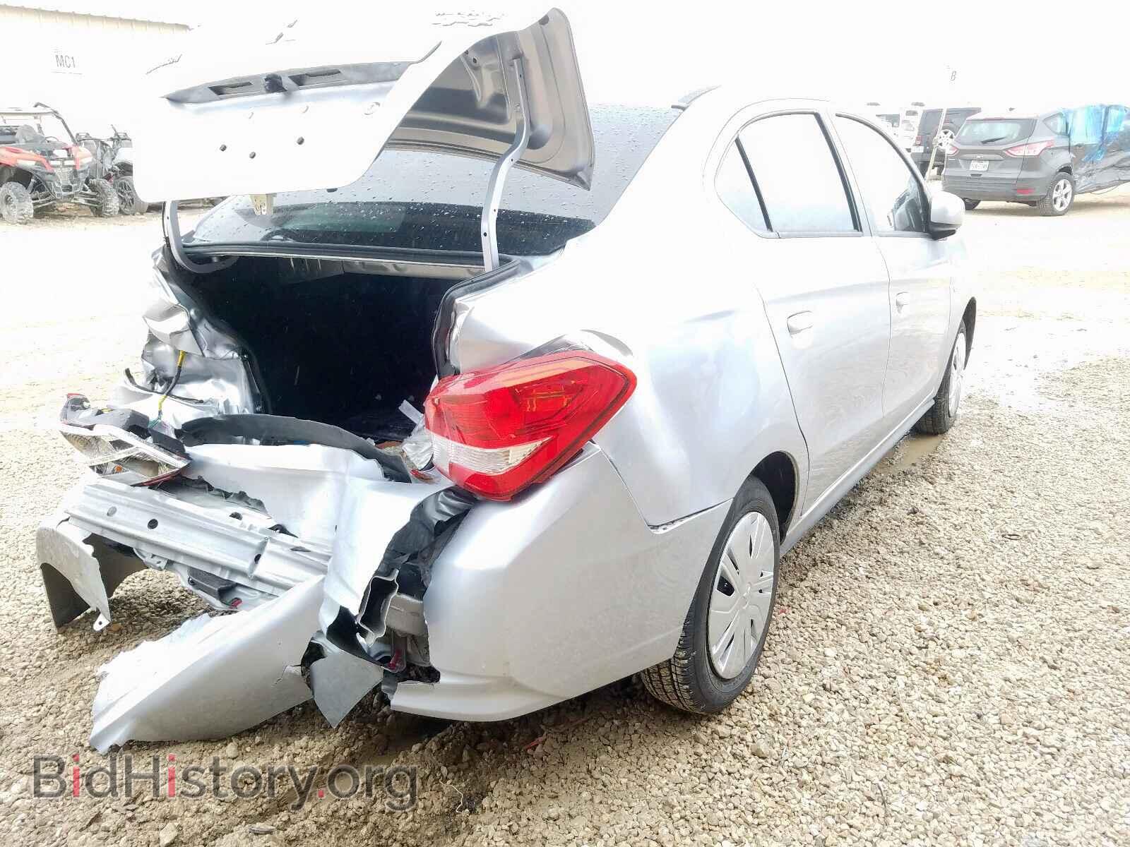 2019 MITSUBISHI MIRAGE - VIN: ML32F3FJ9KHF10995 - Фото 4
