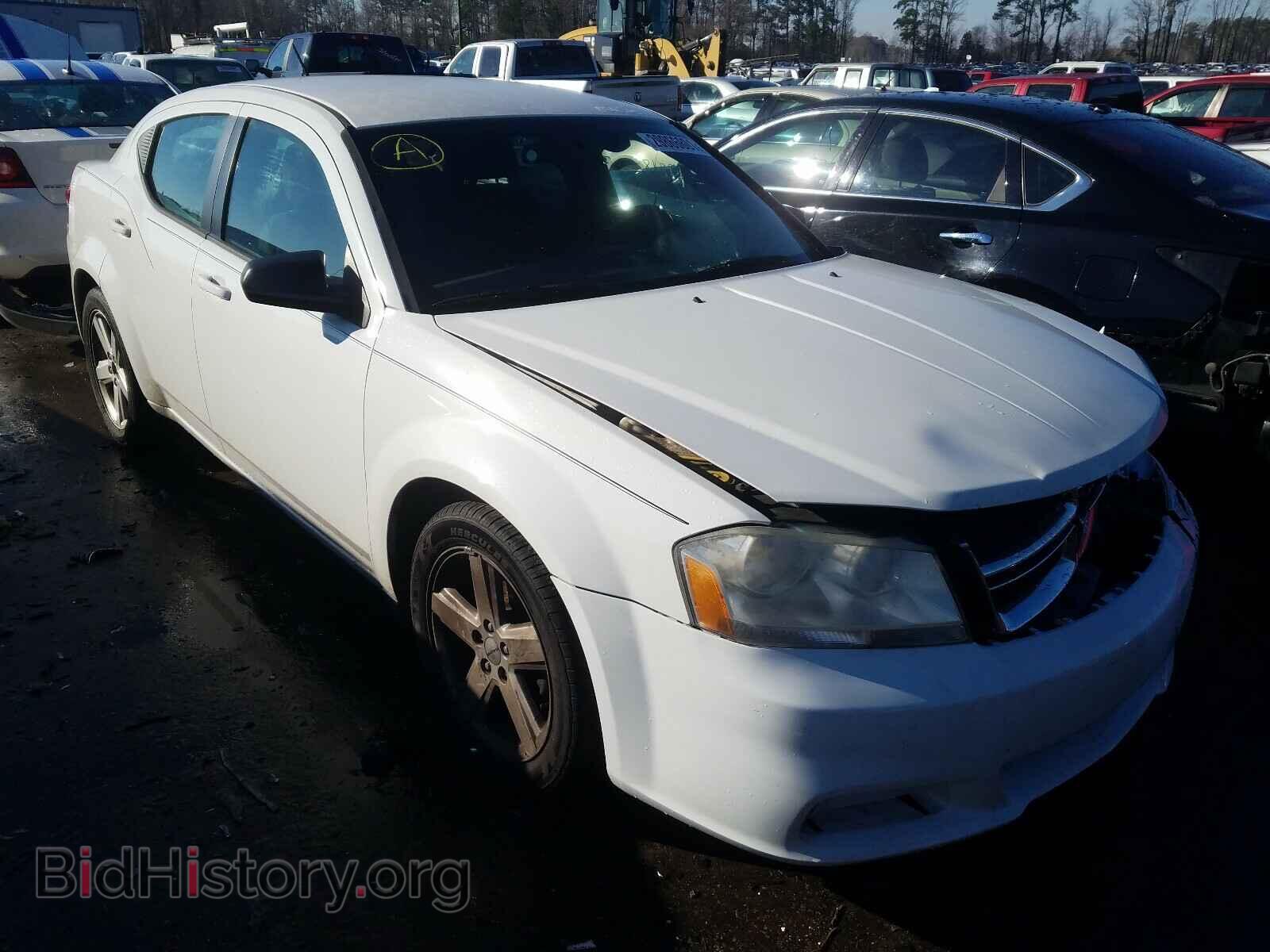 Фотография 1C3CDZAB3DN661783 - DODGE AVENGER 2013