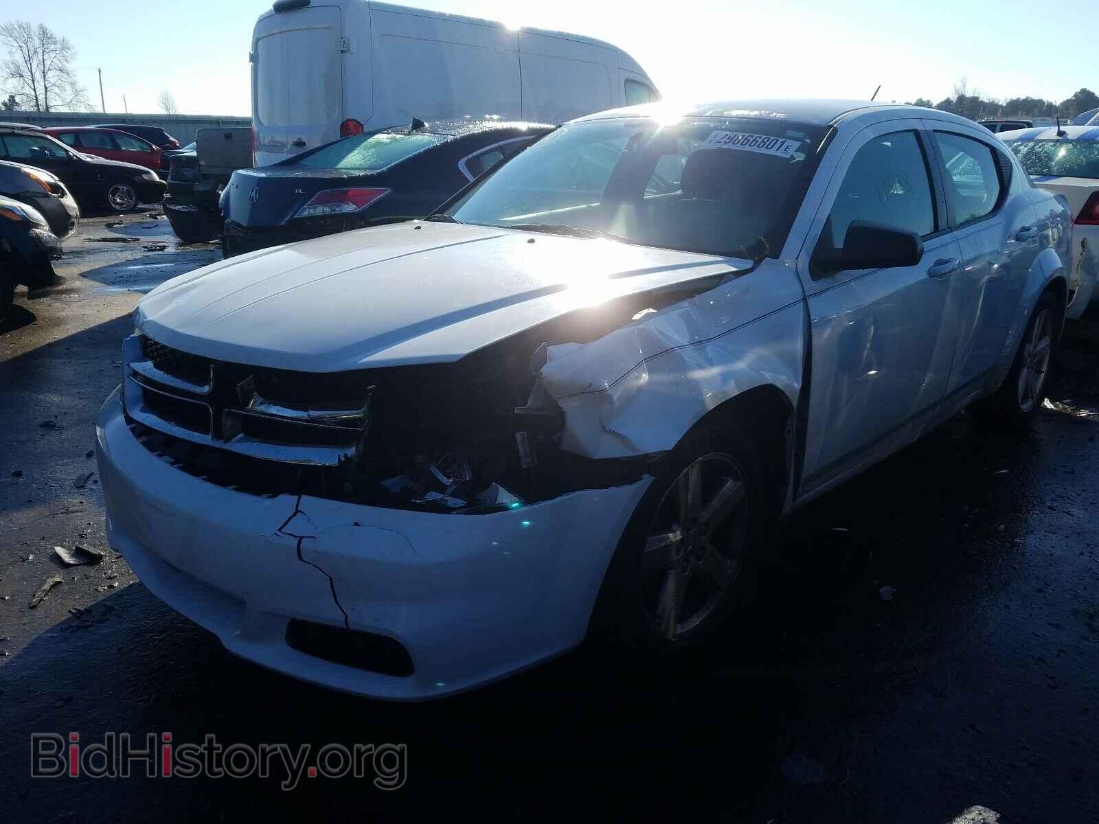 2013 DODGE AVENGER - VIN: 1C3CDZAB3DN661783 - Фото 2