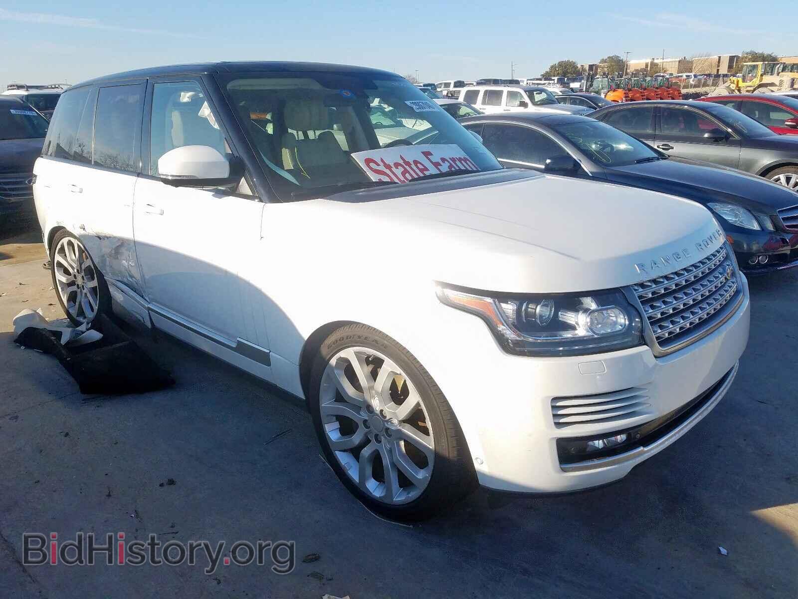 Фотография SALGS2EF6EA152005 - LAND ROVER RANGEROVER 2014