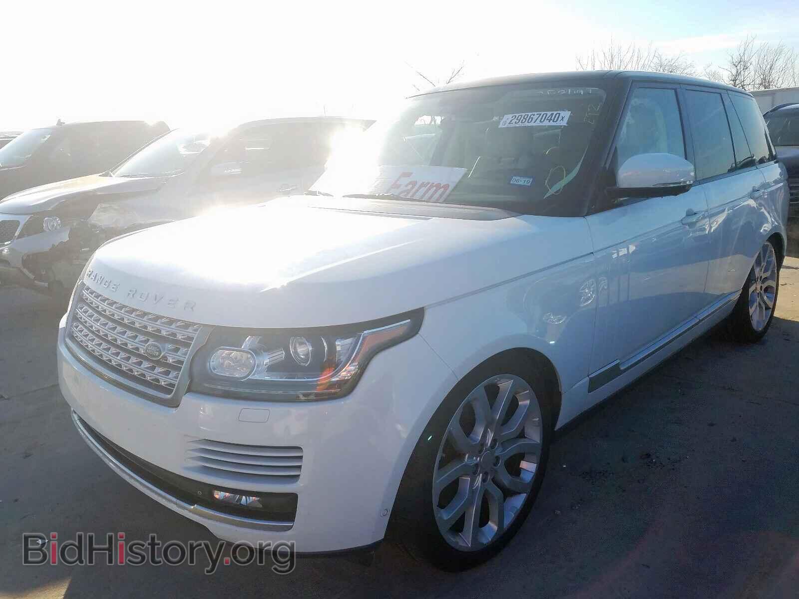 2014 LAND ROVER RANGEROVER - VIN: SALGS2EF6EA152005 - Фото 2