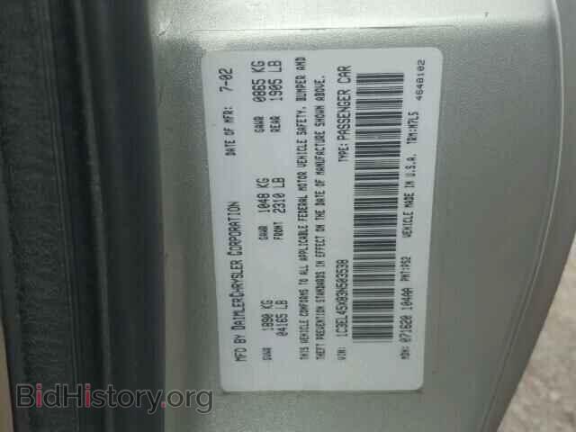 2003 CHRYSLER SEBRING - VIN: 1C3EL45X83N503538 - Фото 10