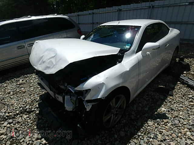 2012 LEXUS IS250 - VIN: JTHFF2C20C2525116 - Фото 2