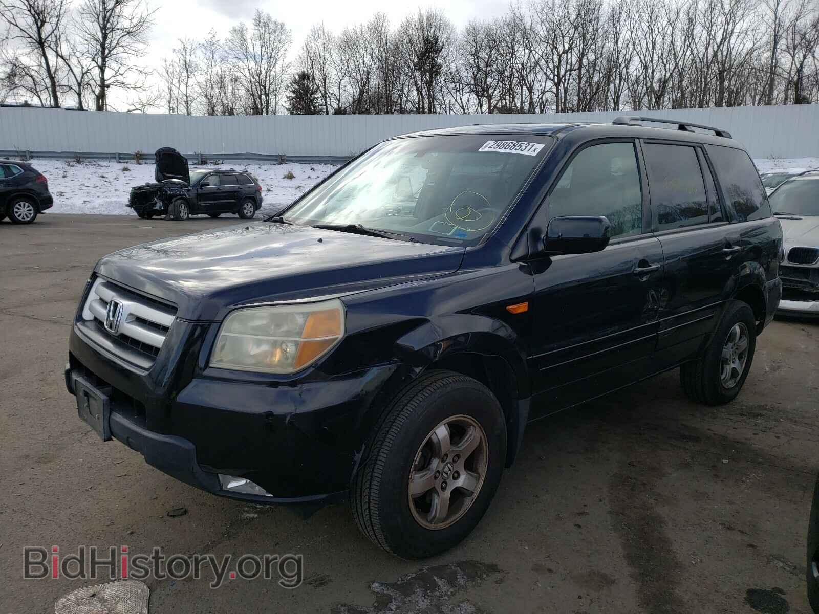 2006 HONDA PILOT - VIN: 2HKYF18536H508451 - Фото 2