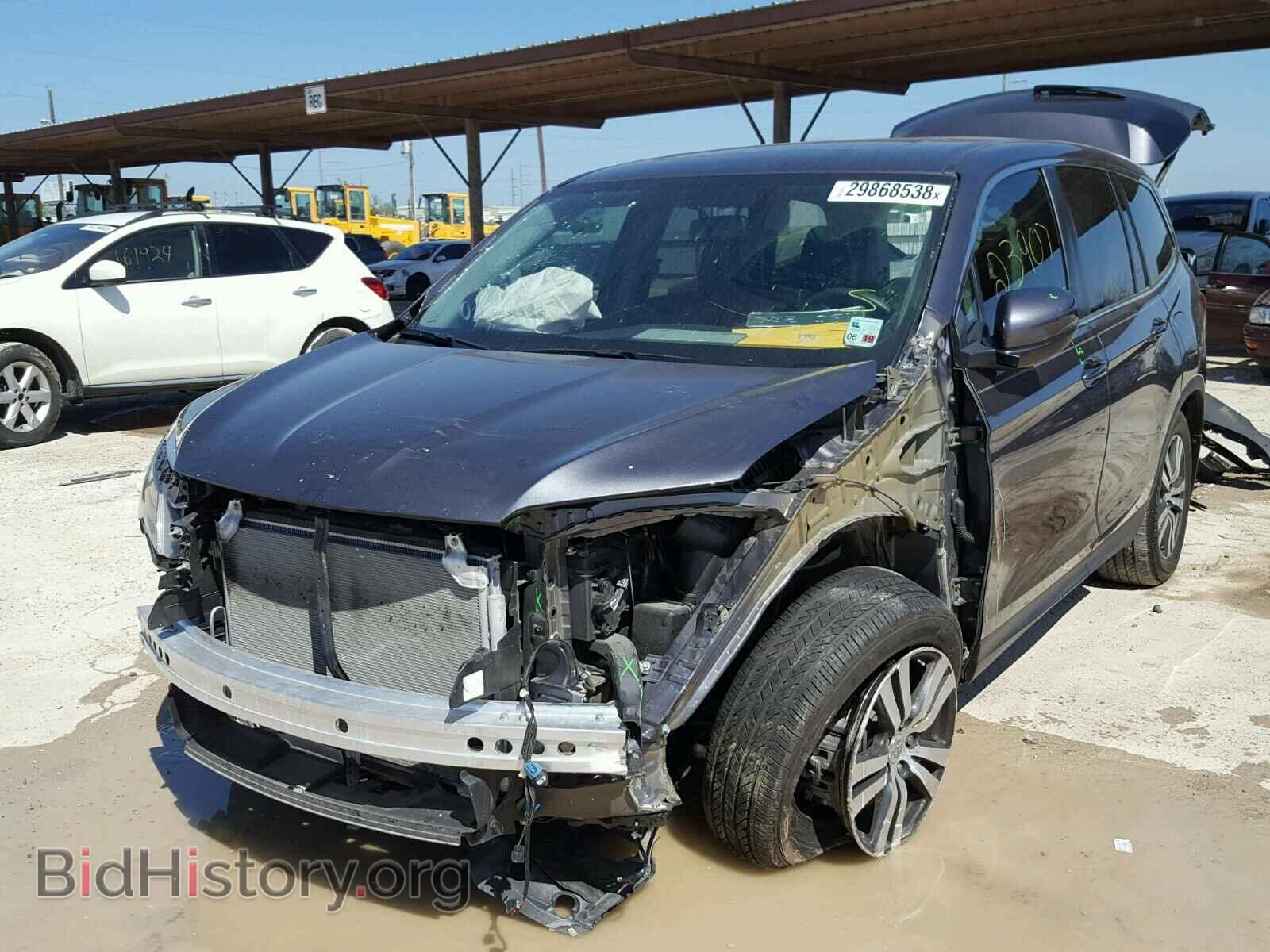 2016 HONDA PILOT - VIN: 5FNYF5H56GB019663 - Фото 2