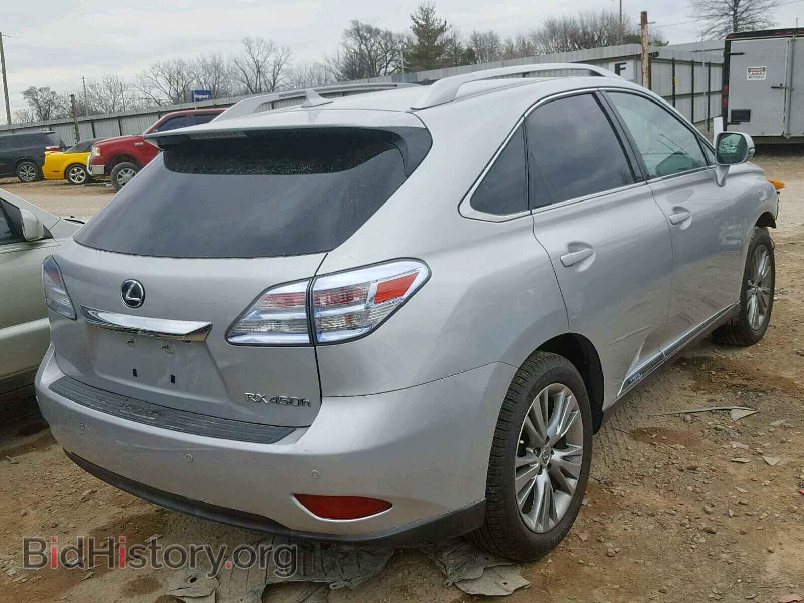2012 LEXUS RX450 - VIN: JTJBC1BA0C2432900 - Фото 4