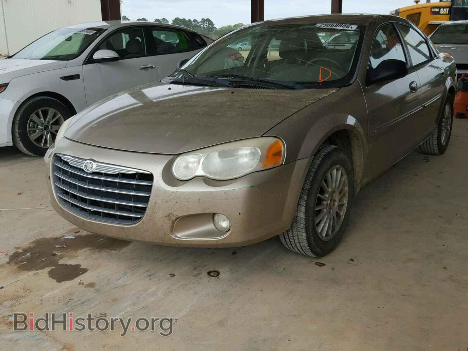 2004 CHRYSLER SEBRING - VIN: 1C3EL56R74N201214 - Фото 2
