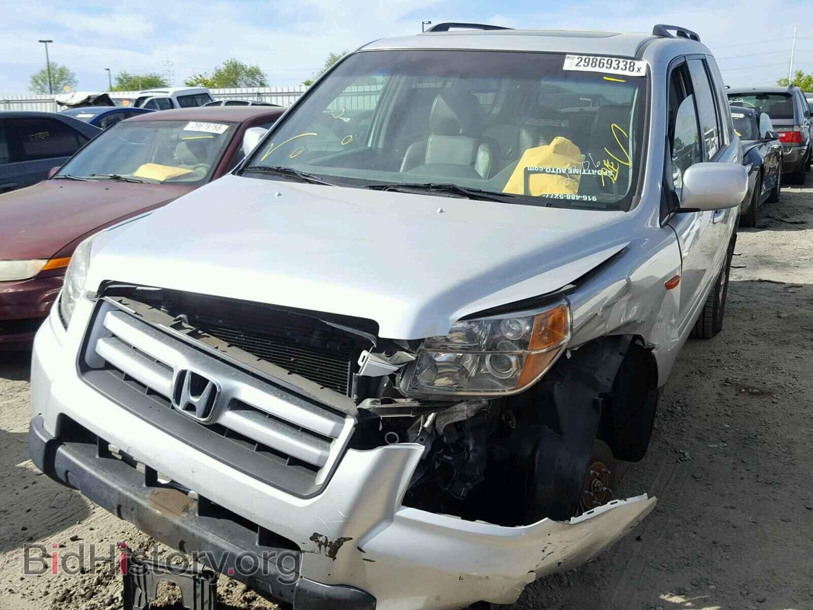 2007 HONDA PILOT - VIN: 2HKYF18797H501653 - Фото 2