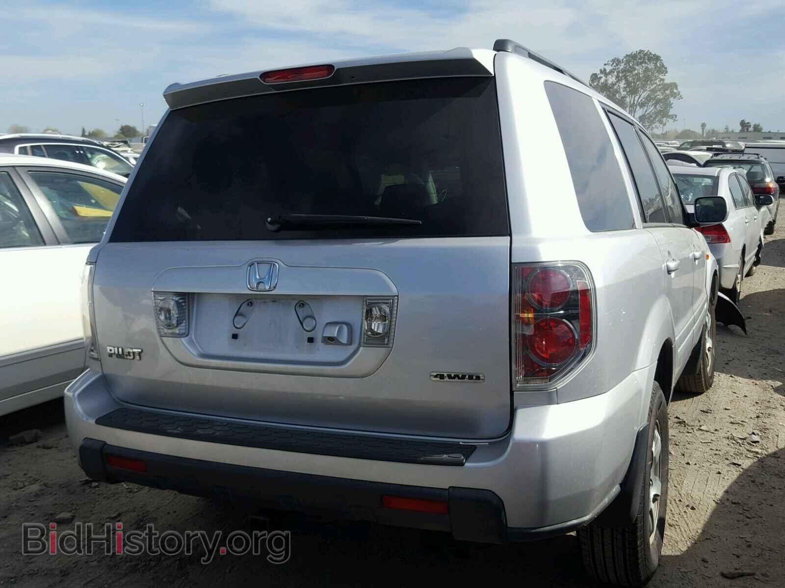 2007 HONDA PILOT - VIN: 2HKYF18797H501653 - Фото 4