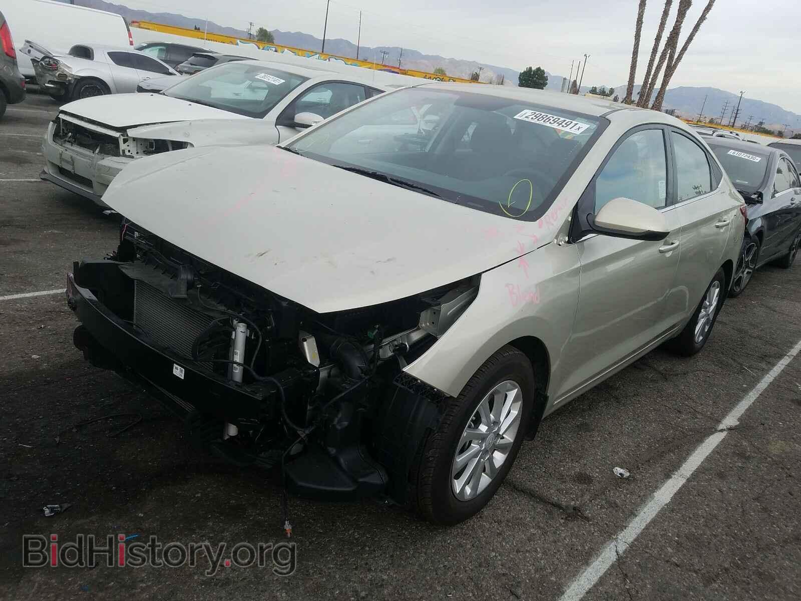 2020 HYUNDAI ACCENT - VIN: 3KPC24A61LE111735 - Фото 2