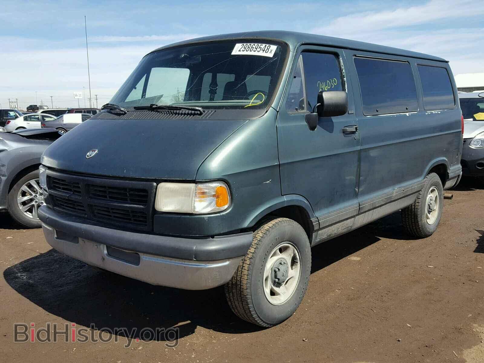 1996 DODGE RAM VAN - VIN: 2B4HB15Y6TK115915 - Фото 2