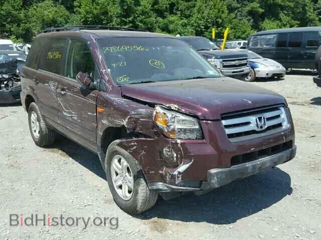 Photo 5FNYF18208B052688 - HONDA PILOT 2008
