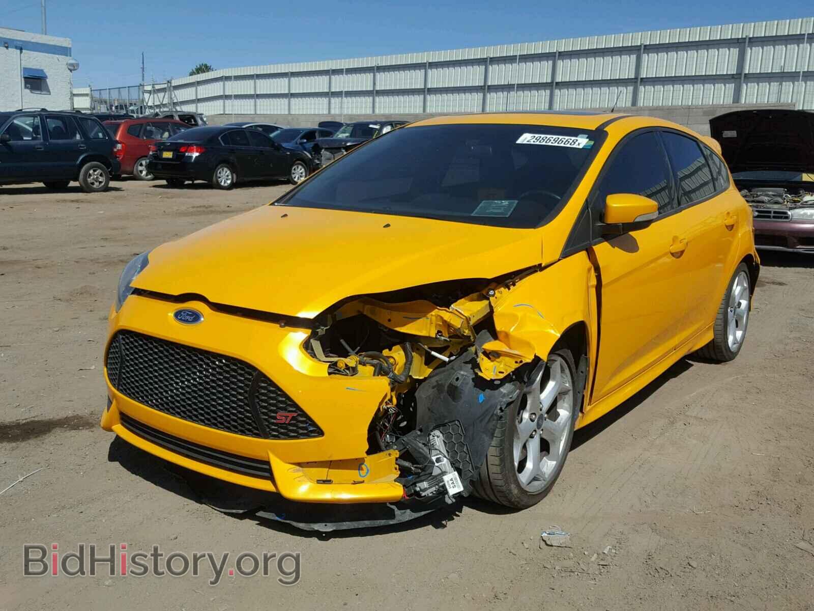 2013 FORD FOCUS - VIN: 1FADP3L99DL234737 - Фото 2