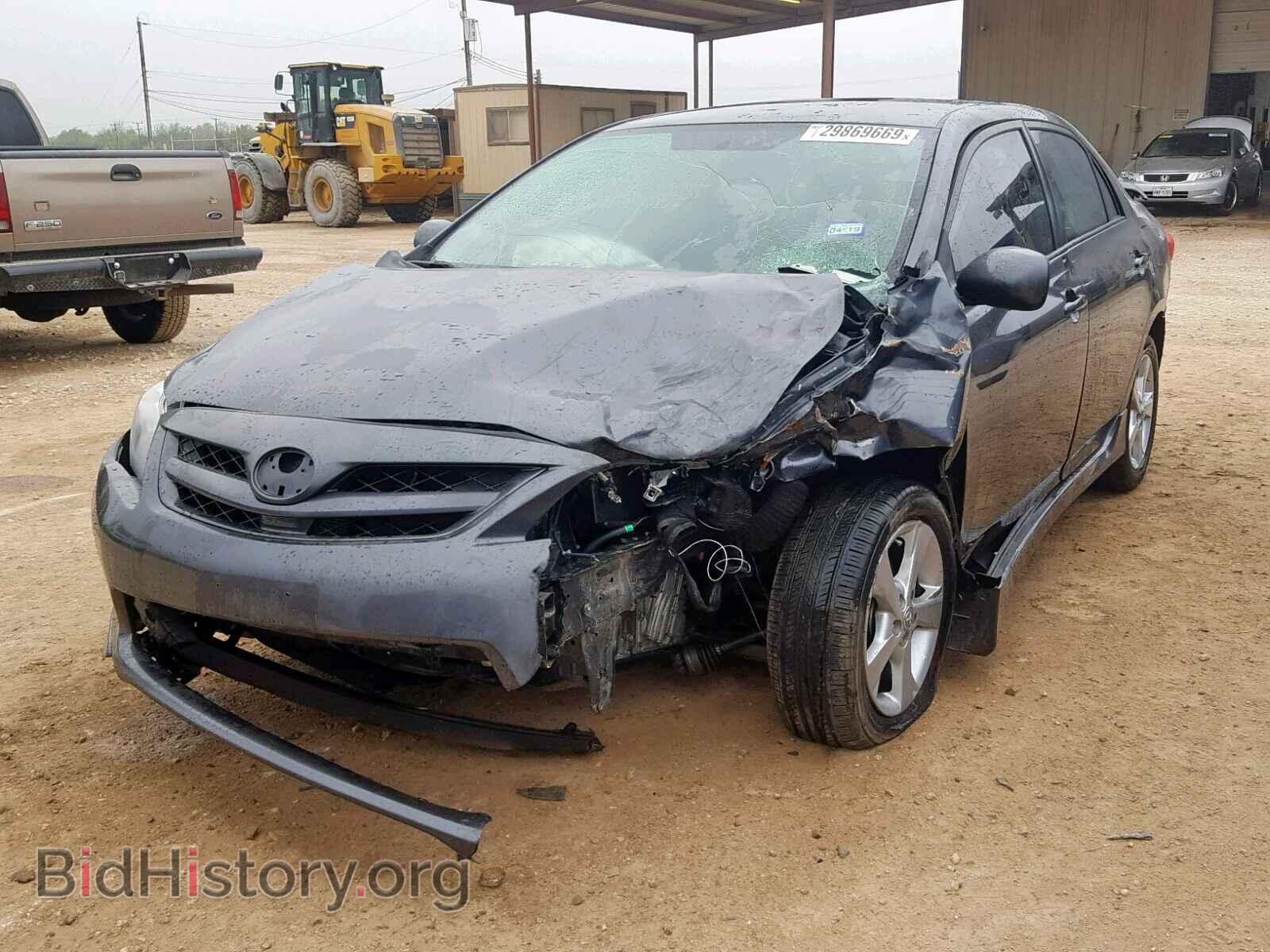 2011 TOYOTA COROLLA BA - VIN: 2T1BU4EE3BC708681 - Фото 2