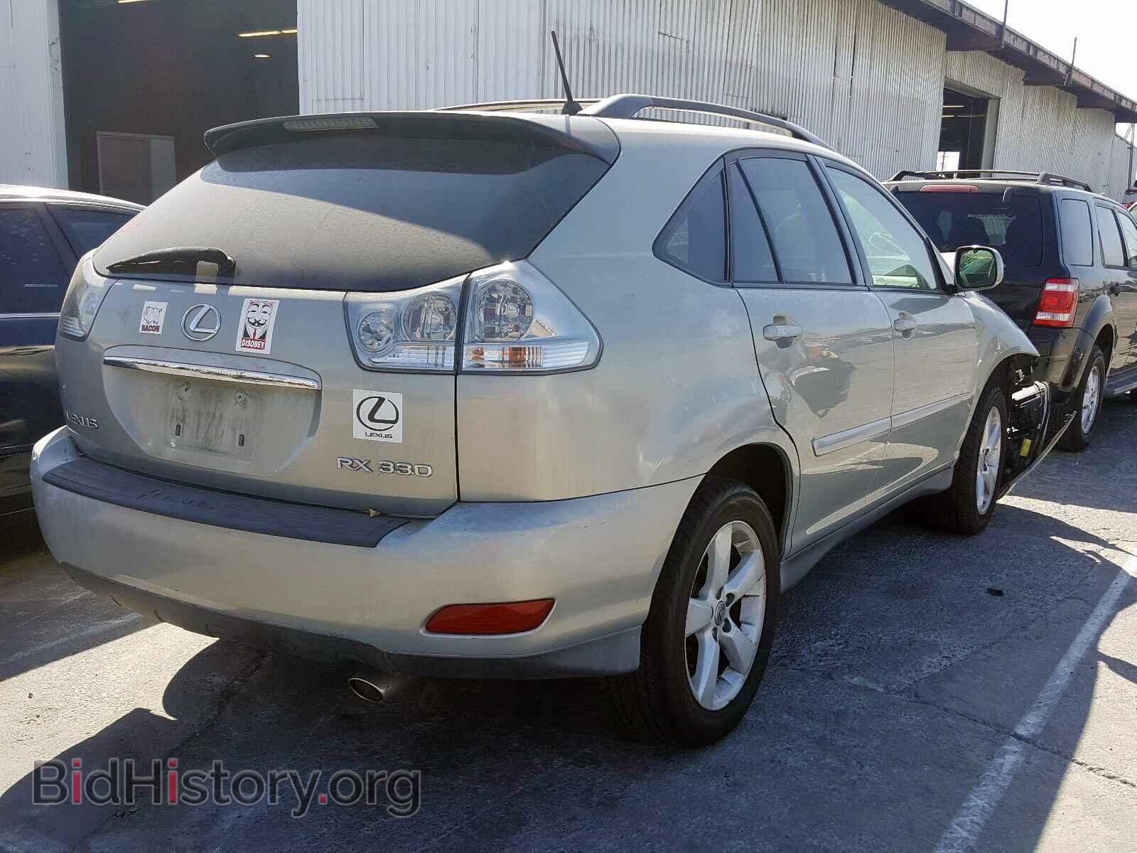 2005 LEXUS RX330 - VIN: 2T2GA31U25C038904 - Фото 4