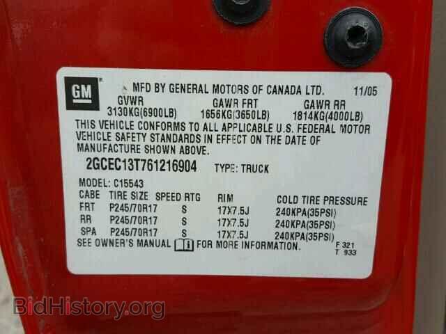 2006 CHEVROLET SILVERADO - VIN: 2GCEC13T761216904 - Фото 10