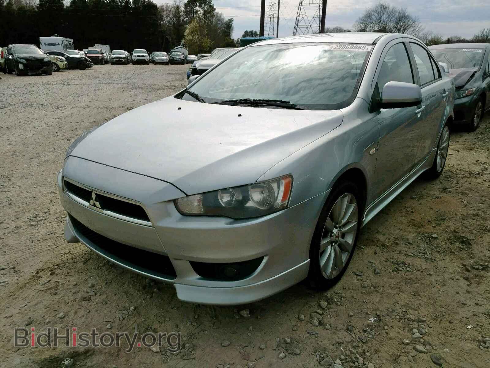 2009 MITSUBISHI LANCER - VIN: JA3AU86W79U026246 - Фото 2