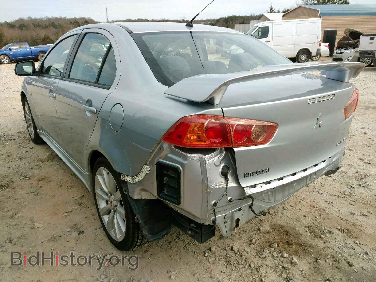 2009 MITSUBISHI LANCER - VIN: JA3AU86W79U026246 - Фото 3