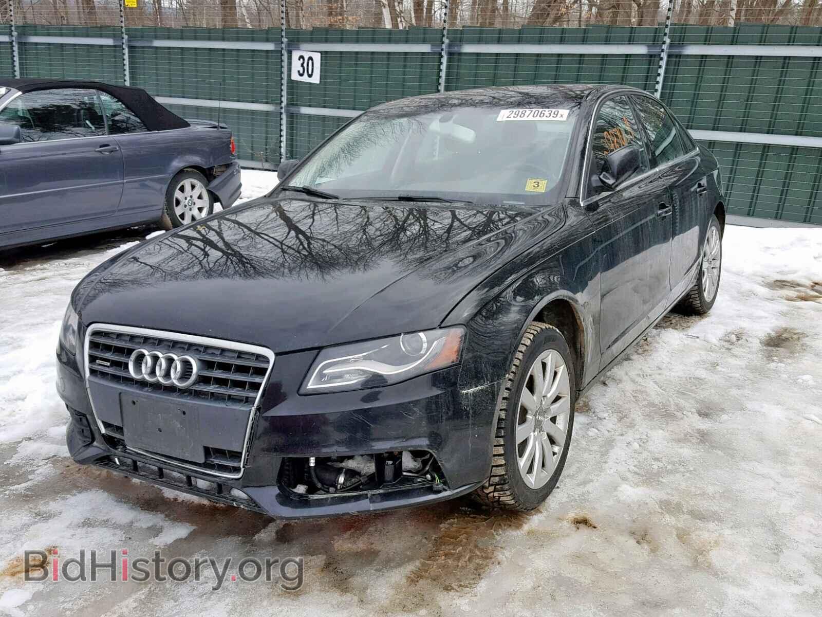 2012 AUDI A4 - VIN: WAUBFAFL7CN003920 - Photo 2