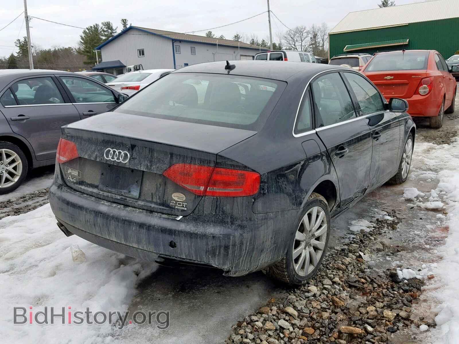 2012 AUDI A4 - VIN: WAUBFAFL7CN003920 - Photo 4