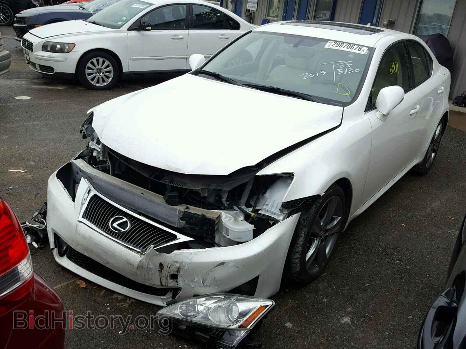 2013 LEXUS IS250 - VIN: JTHBF5C26D5191352 - Фото 2