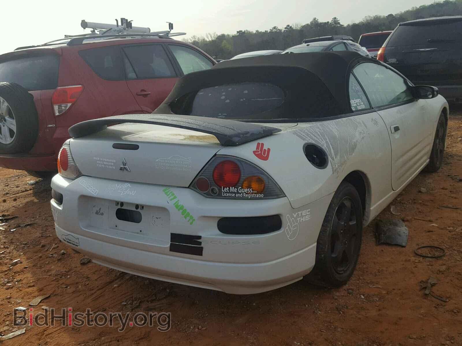 2004 MITSUBISHI ECLIPSE - VIN: 4A3AE45G74E108768 - Фото 4