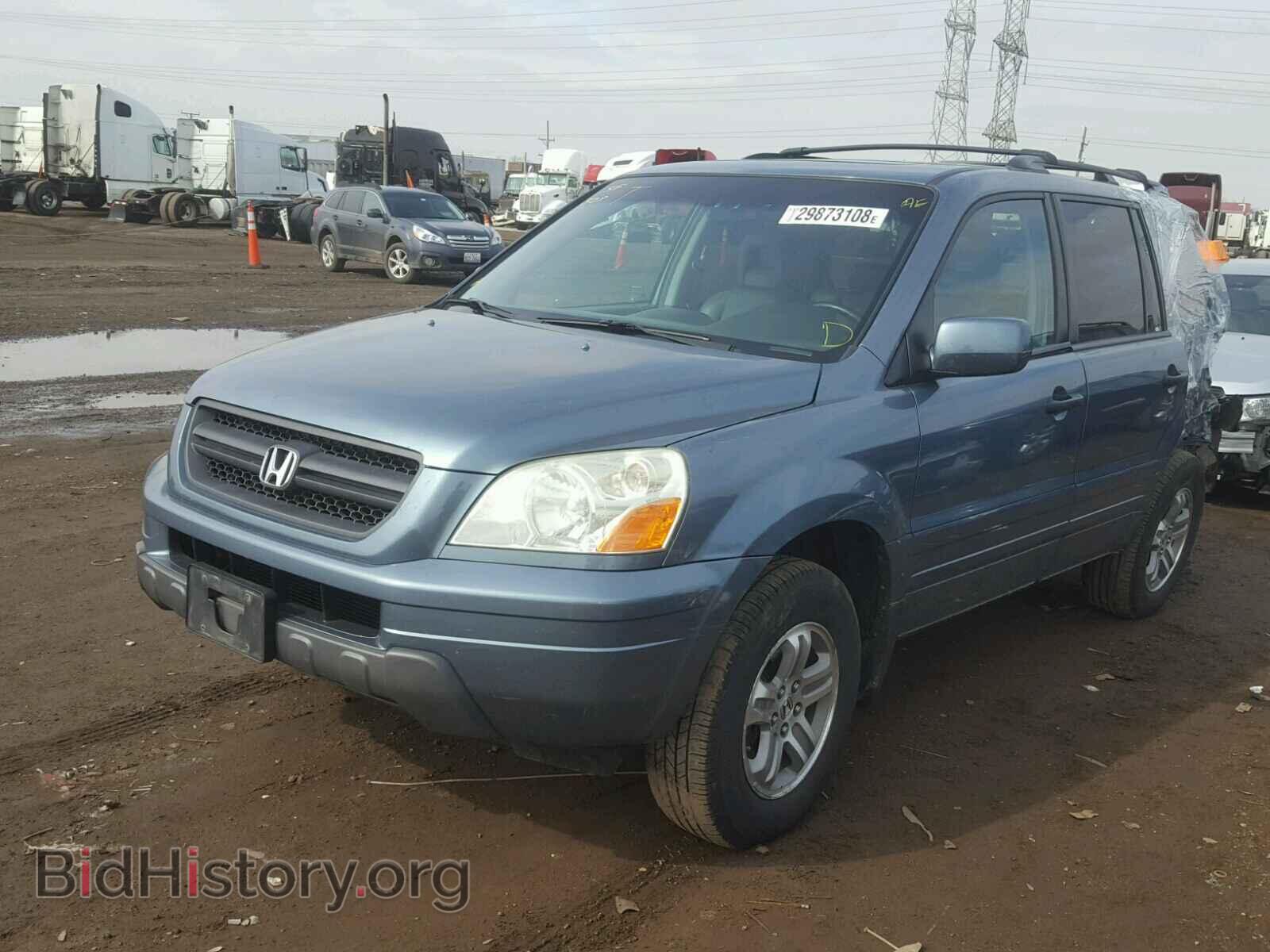 2005 HONDA PILOT - VIN: 2HKYF18525H507497 - Фото 2