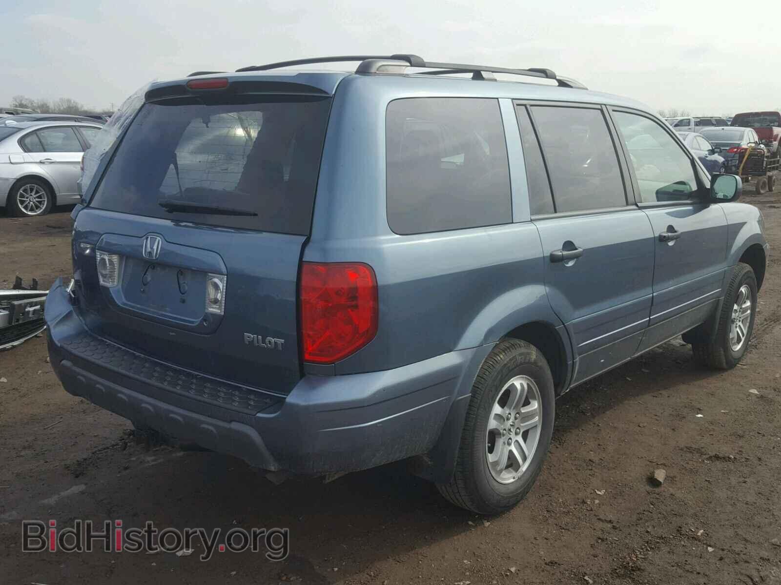 2005 HONDA PILOT - VIN: 2HKYF18525H507497 - Фото 4