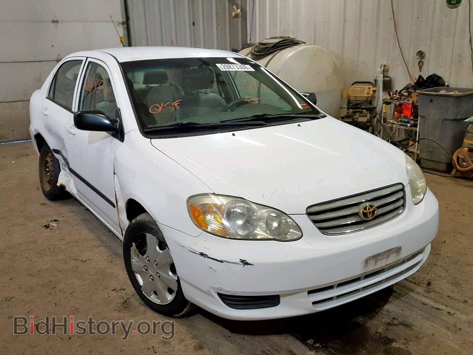 Photo 2T1BR32E13C045208 - TOYOTA COROLLA 2003
