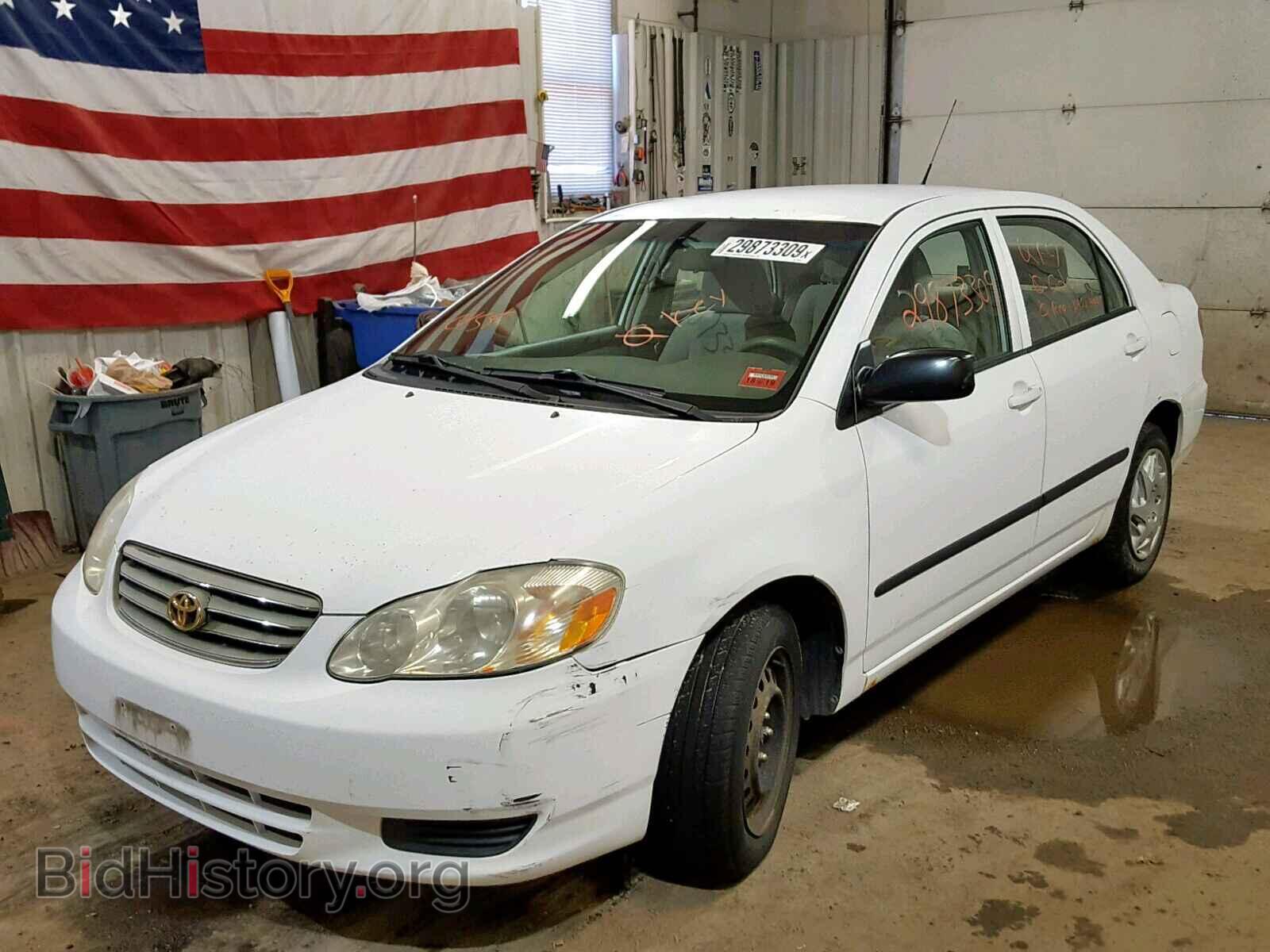 2003 TOYOTA COROLLA - VIN: 2T1BR32E13C045208 - Photo 2