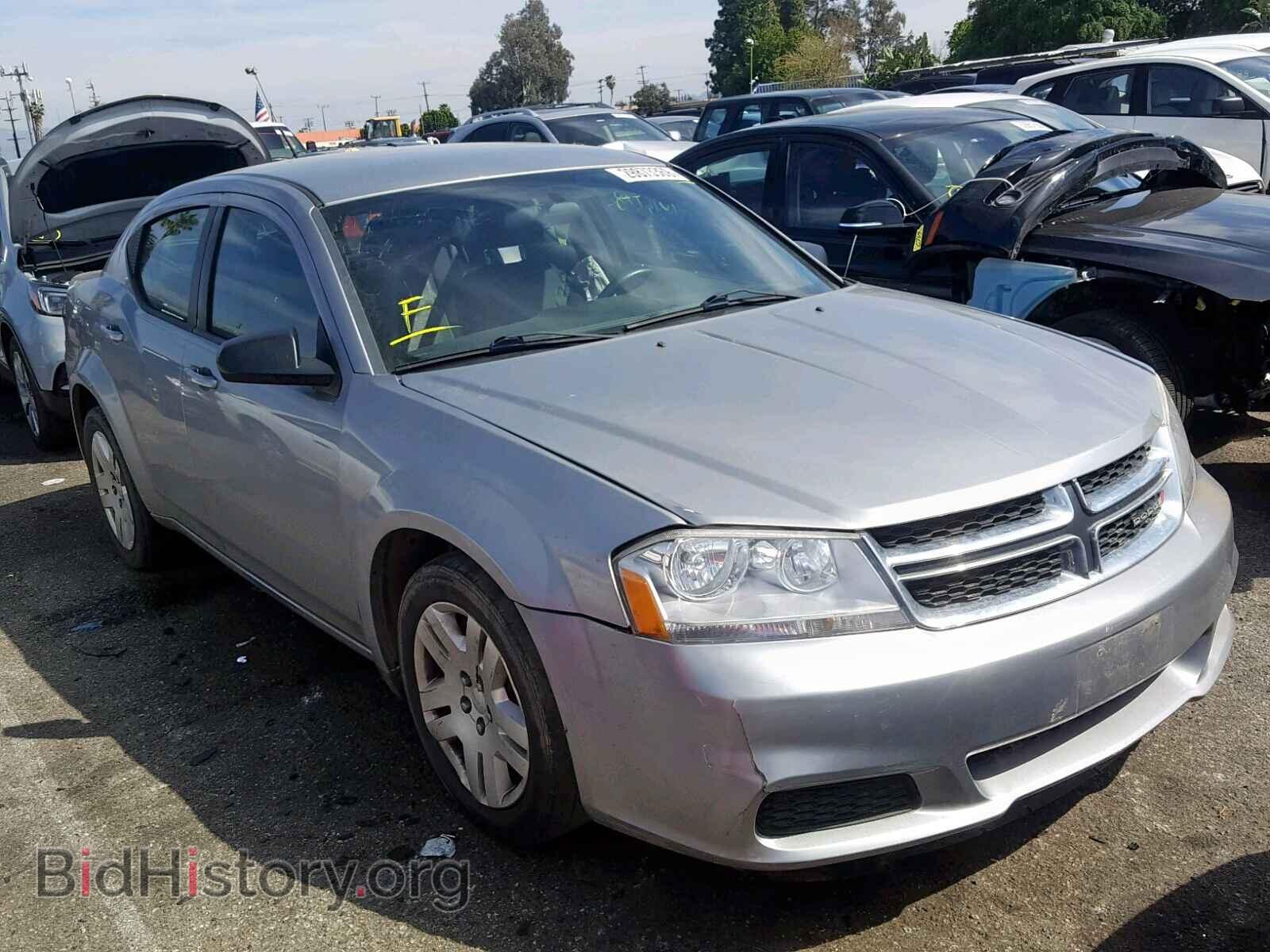 Фотография 1C3CDZAB9EN215316 - DODGE AVENGER 2014