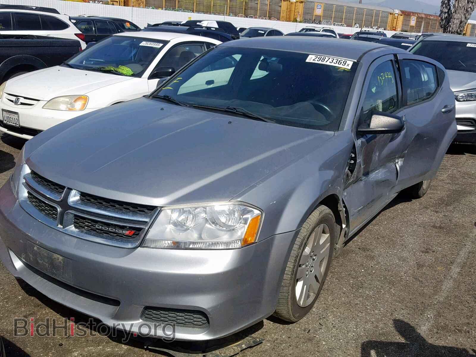 2014 DODGE AVENGER - VIN: 1C3CDZAB9EN215316 - Фото 2