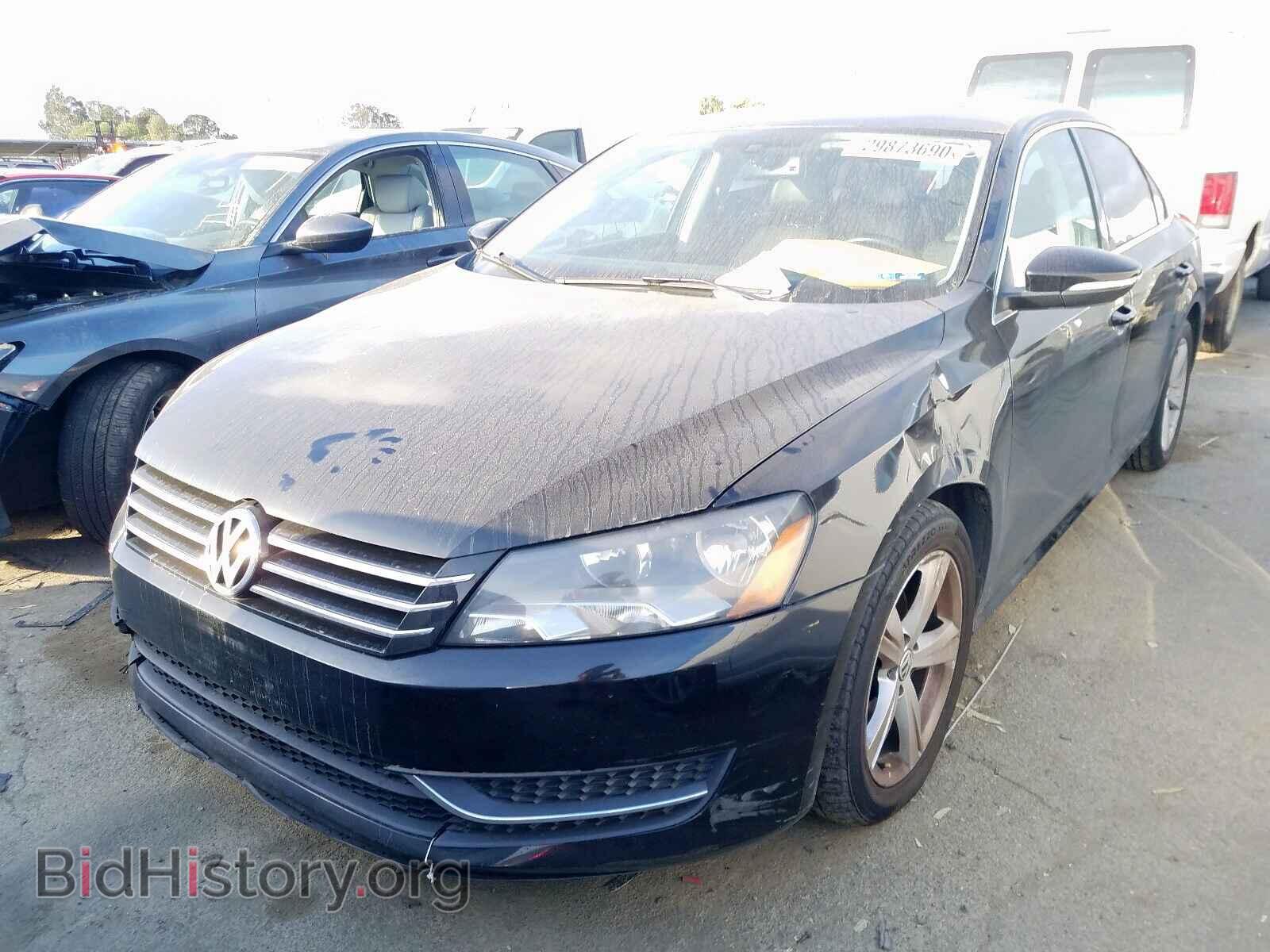 2012 VOLKSWAGEN PASSAT - VIN: 1VWBP7A35CC041374 - Фото 2