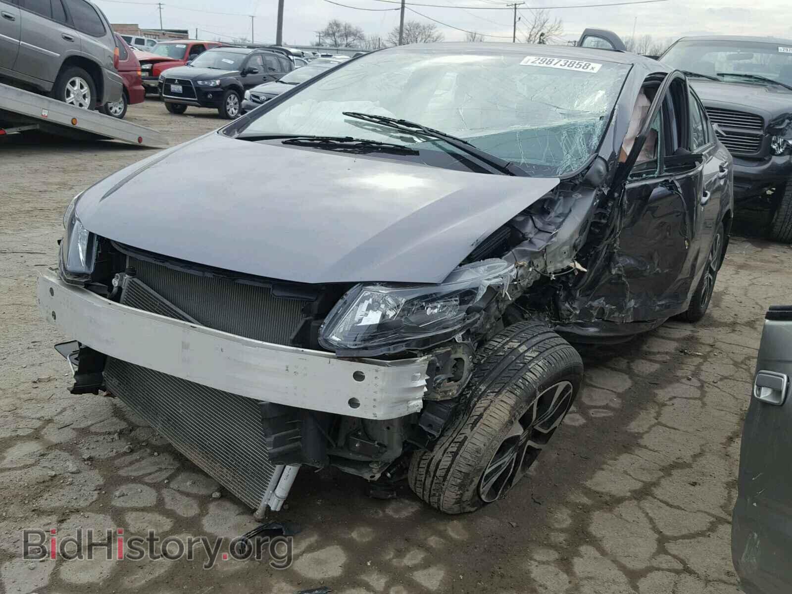 2014 HONDA CIVIC - VIN: 19XFB2F80EE047170 - Фото 2