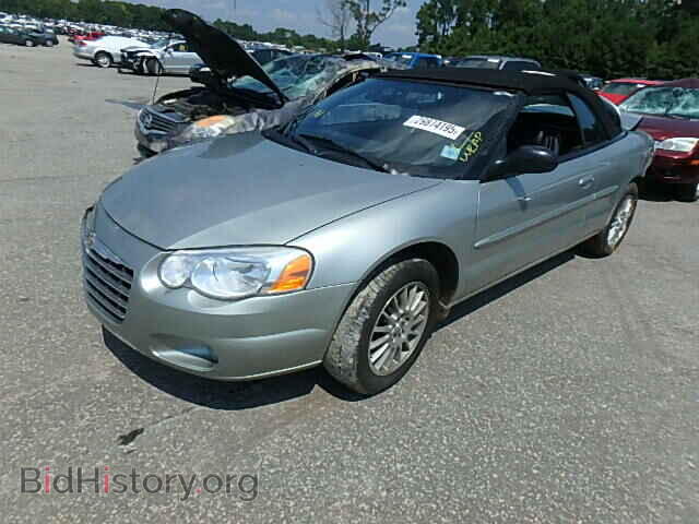 2004 CHRYSLER SEBRING - VIN: 1C3EL55R24N201882 - Фото 2