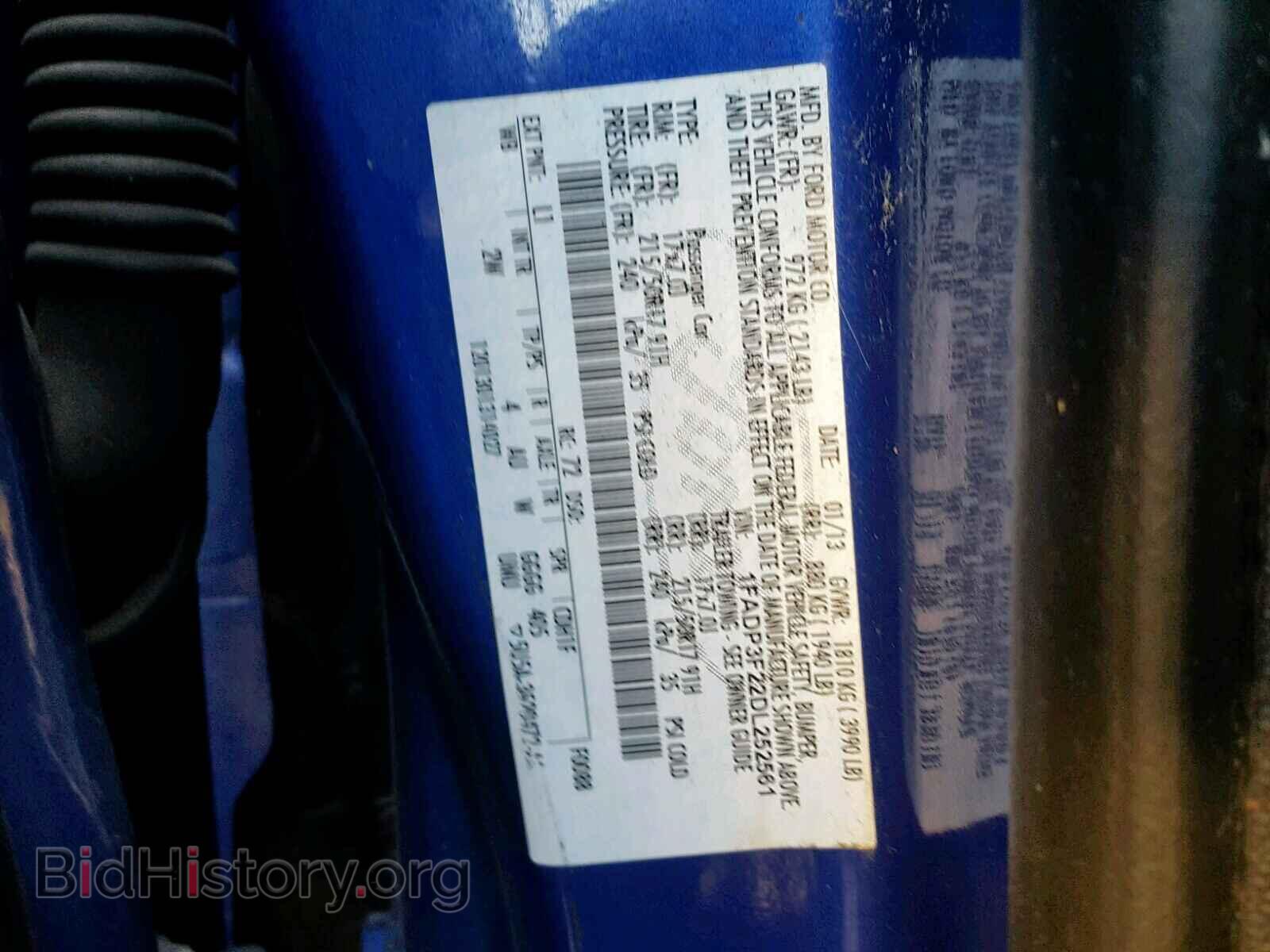 2013 FORD FOCUS SE - VIN: 1FADP3F22DL252561 - Фото 10