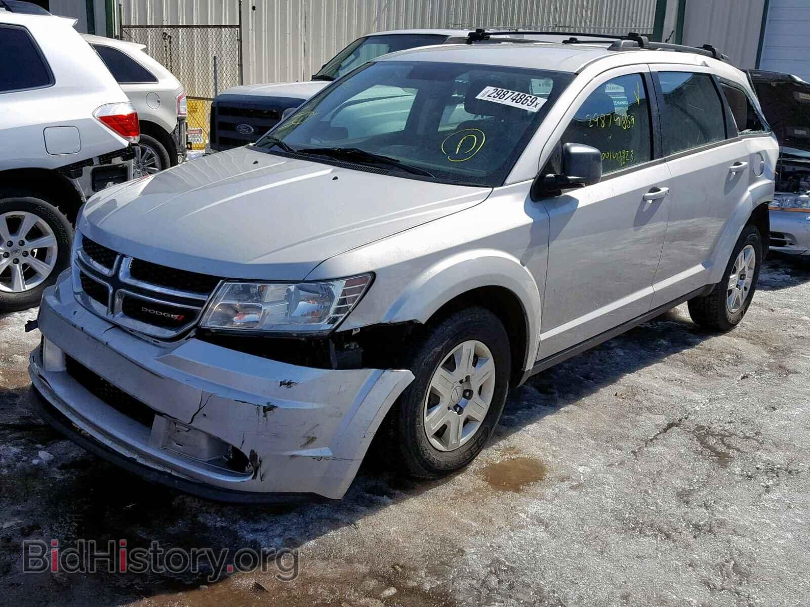 2012 DODGE JOURNEY SE - VIN: 3C4PDCAB7CT265414 - Фото 2
