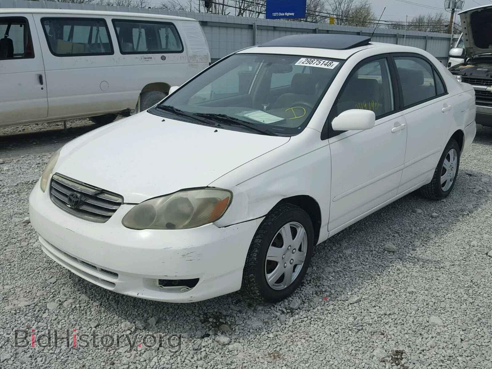 2003 TOYOTA COROLLA - VIN: JTDBR38E530015341 - Photo 2